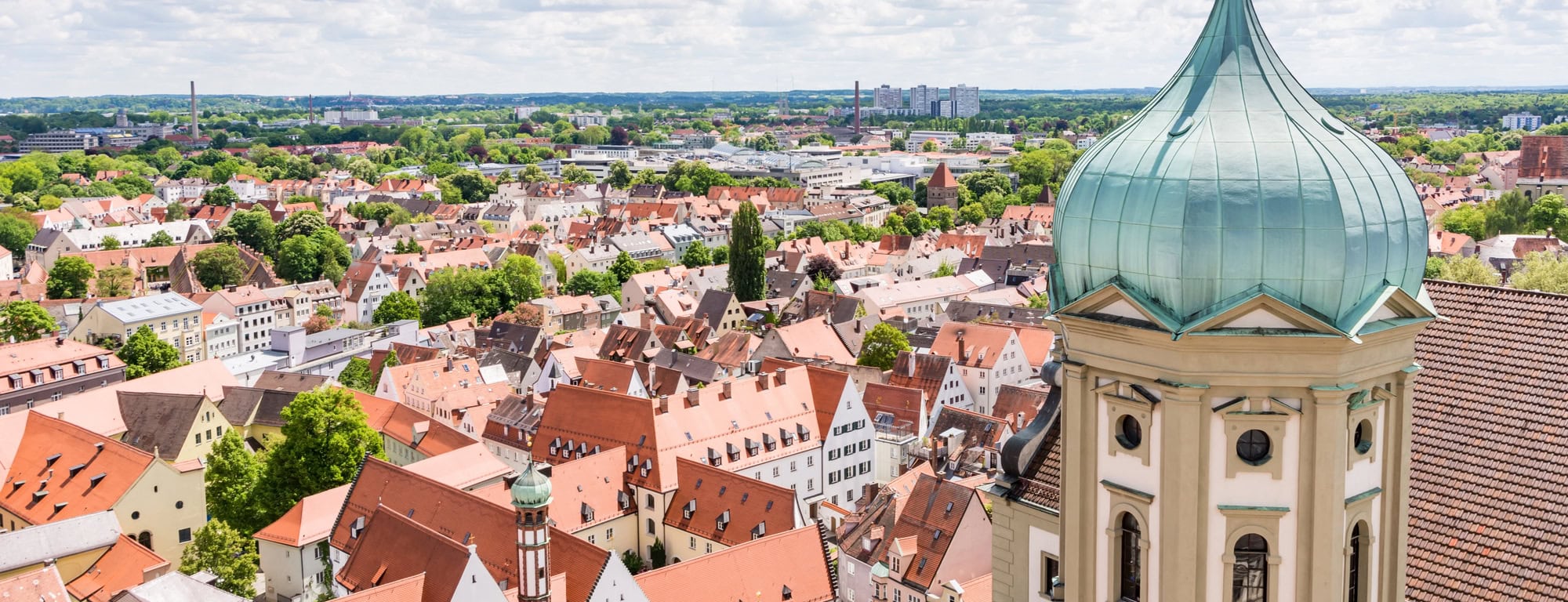 Luftaufnahme Augsburg
