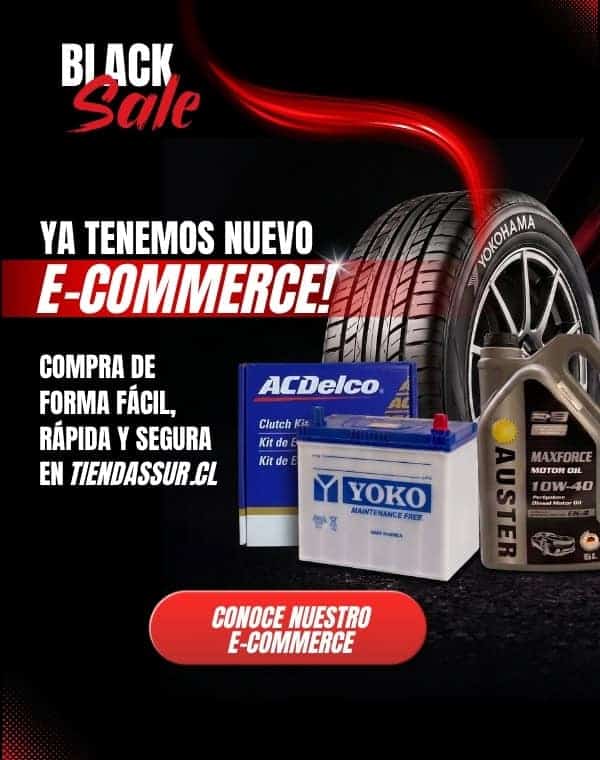 Promoción de neumáticos y repuestos en Salfa Sur Automotriz.