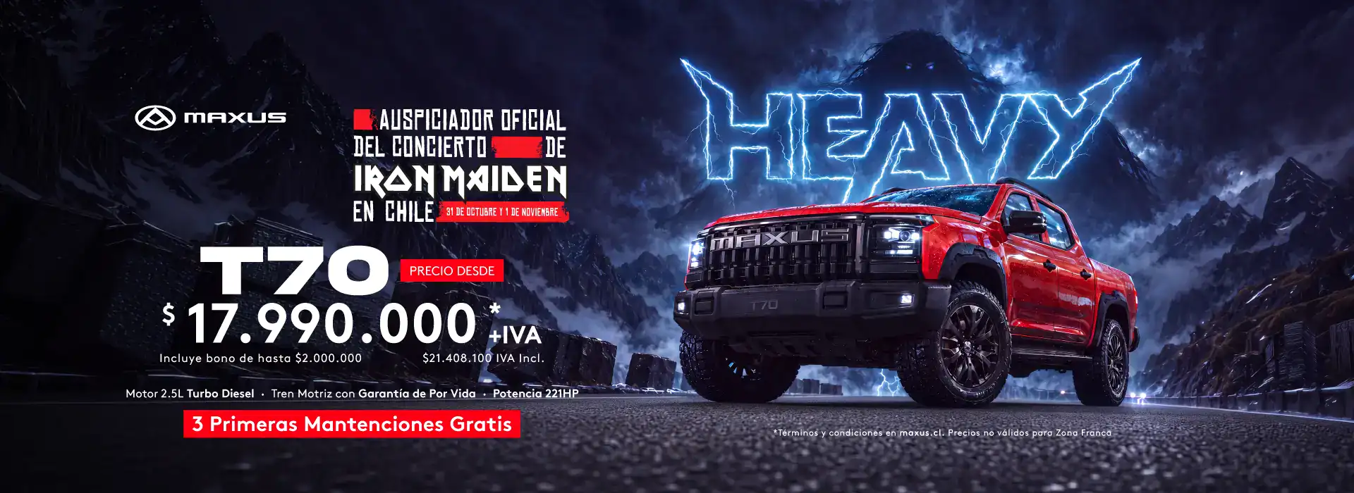 Camioneta Maxus D90 2023 en promoción con precio especial.