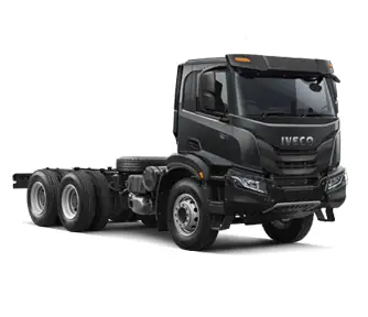 Camión Iveco de Salfa Sur Automotriz en exhibición.