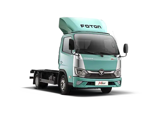 Camión Foton de Salfa Sur Automotriz en color azul claro.