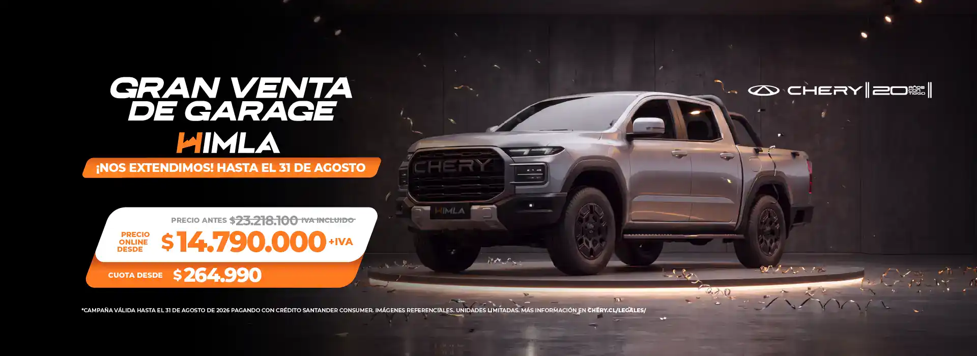 Camioneta Chery en venta en Gran Venta de Garage en Hímla.