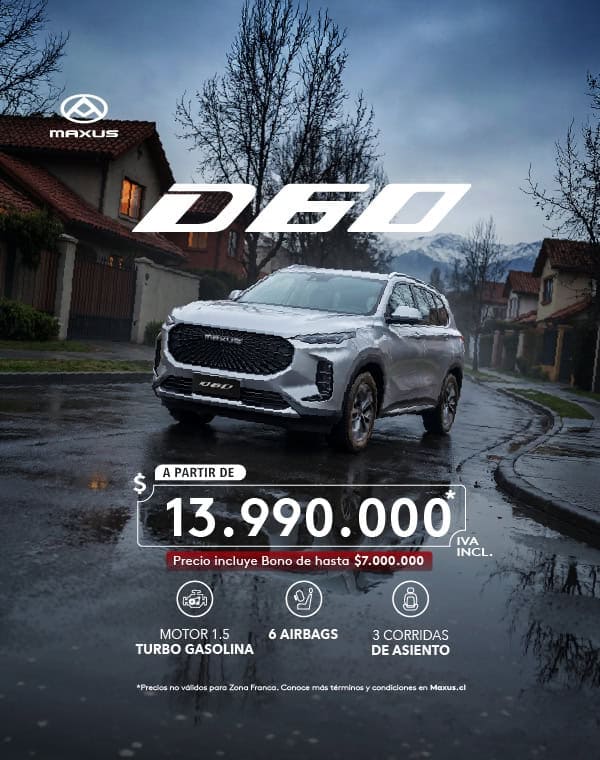 Nuevo Maxus D60 SUV en venta en Valdivia con excelente precio.