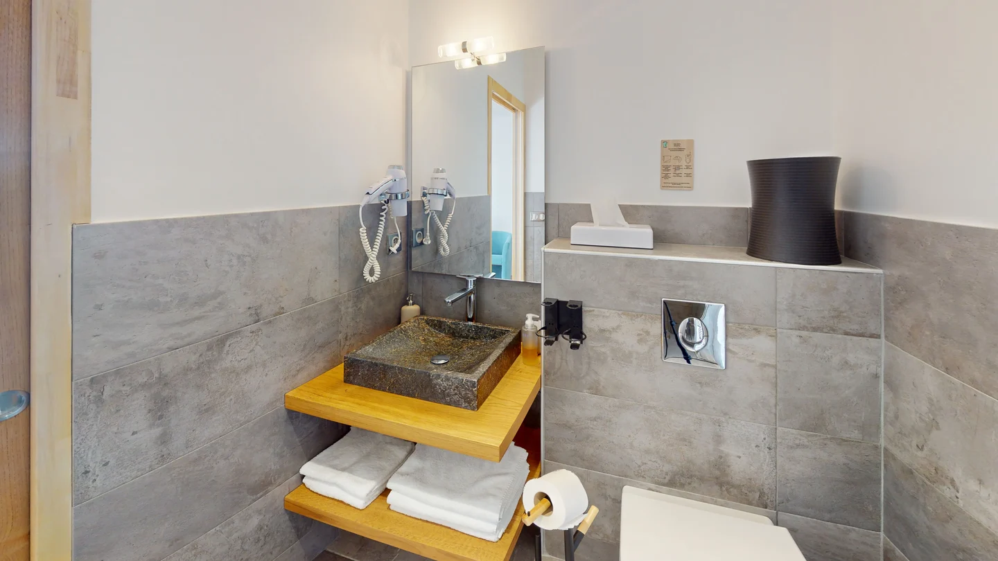 Arradoia - Salle d'eau • Chambre Villa Harriet ©