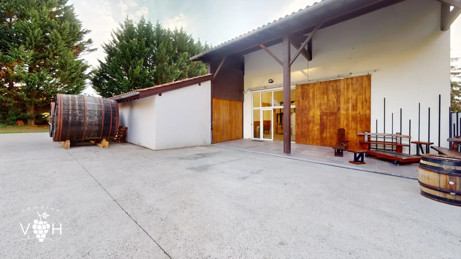 Terrasse Sud-est • Domaine Villa Harriet ©