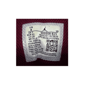 Jordan 1 Low White Bordeaux B4：圖片 5