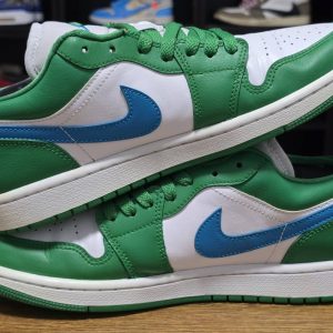 Jordan 1 Low Lucky Green A3 - Image 3