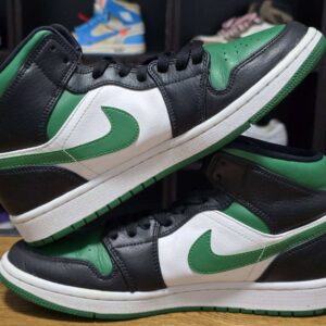 Jordan 1 Mid Green Toe B7：圖片 3