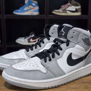 Jordan 1 Mid Light Smoke Grey B11 - Image 4