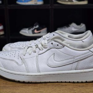 Jordan 1 Retro Low Golf Triple White B16