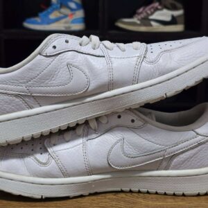 Jordan 1 Retro Low Golf Triple White B16 - Image 3