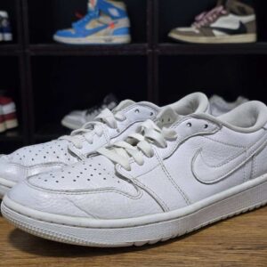 Jordan 1 Retro Low Golf Triple White B16 - Image 4