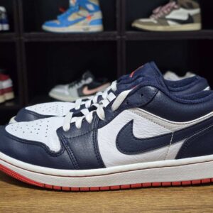 Jordan 1 Low Obsidian Ember Glow B20