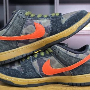 Nike SB Dunk Low Black Rough Green F5 - 画像 (3)