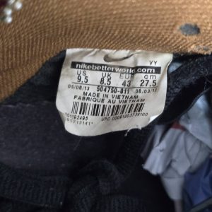 Nike SB Dunk Low Black Rain F7 - 이미지 5