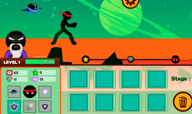Captura del juego Stickman Shadow Hero