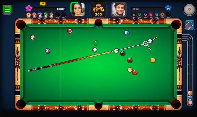 Captura del juego 8 Ball Pool (Miniclip)