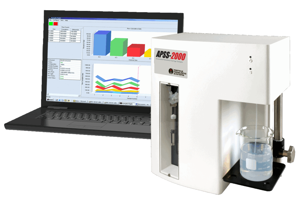 SamplerSight phần mềm kiểm nghiệm tiểu phân với APSS-2000