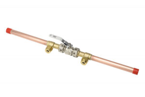 CPX NIST Medical Lockable Line Valve on a white background