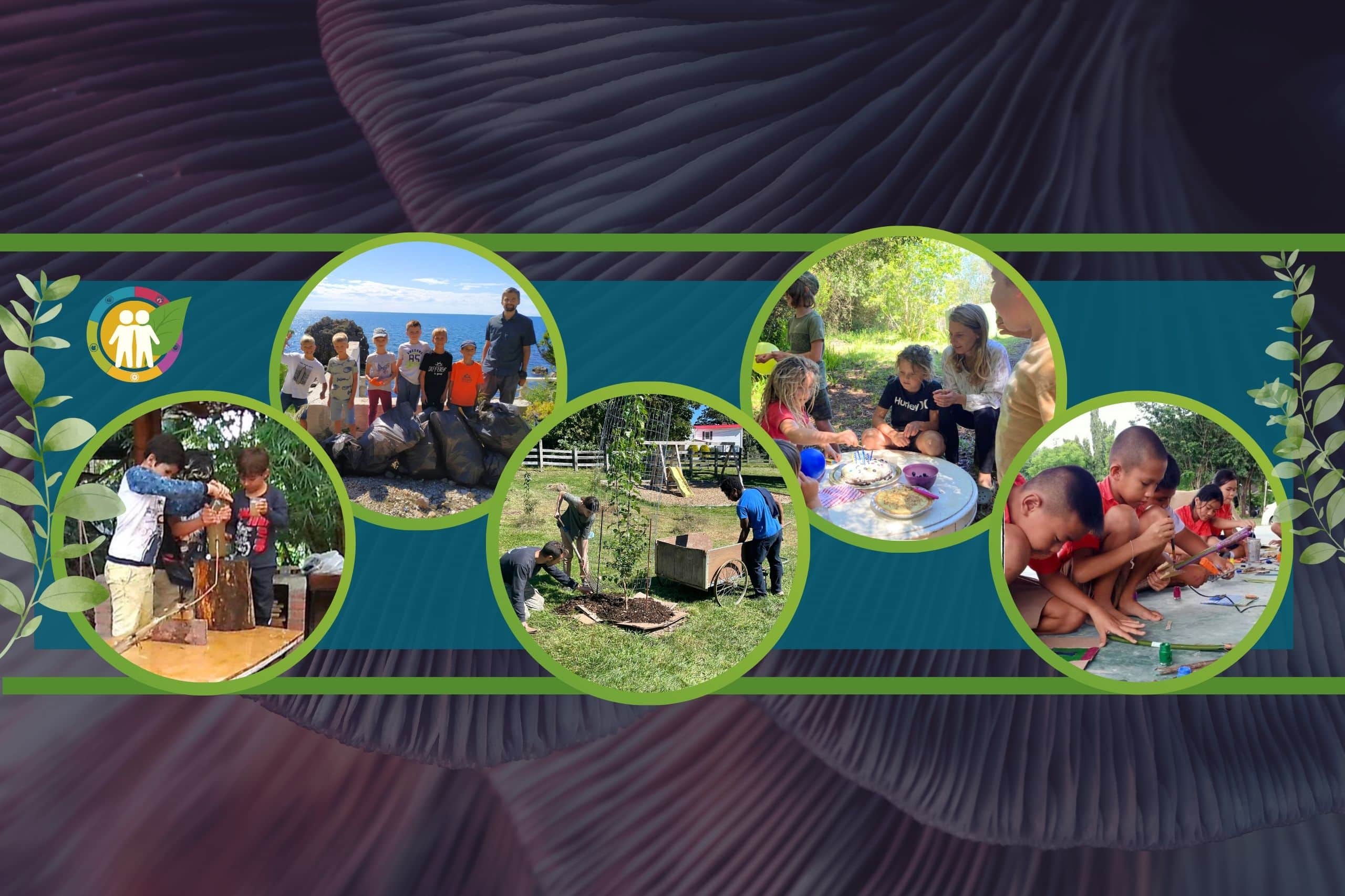 Global Ecovillage Network youth in action collaborative community project.