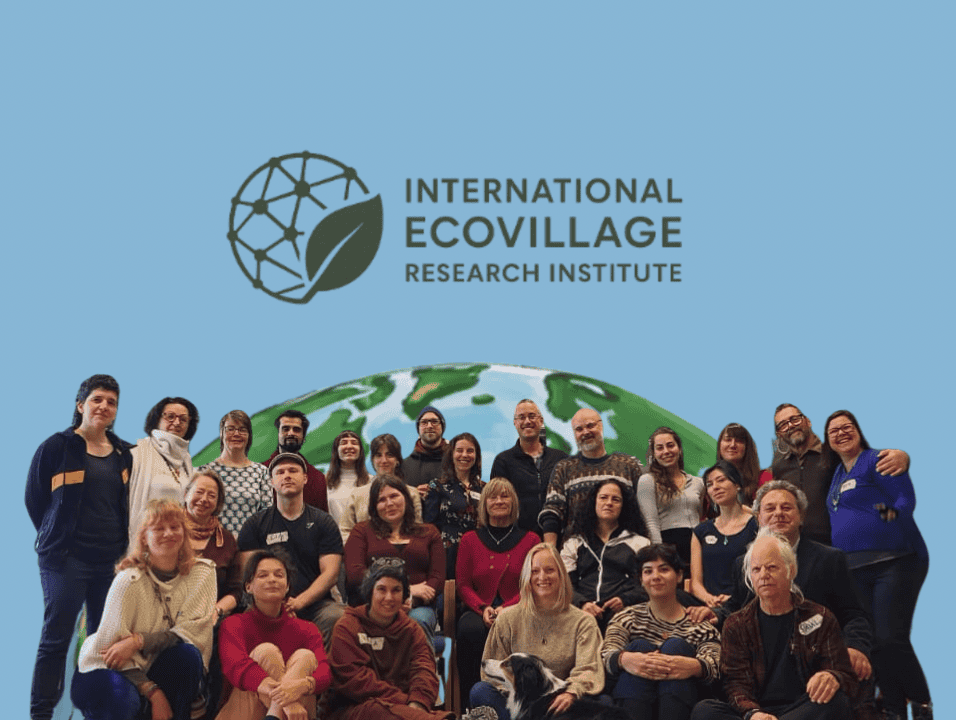 Group photo of researchers at the International Ecovillage Research Institute.