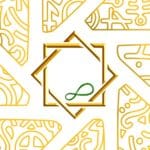 Global Ecovillage Network emblem with geometric frame and green infinity symbol.