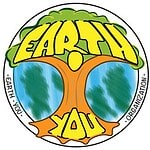 Ecovillage logo with tree and water symbolism for Global Ecovillage Network.