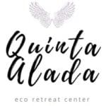 Global Ecovillage Network eco retreat center logo with wings.