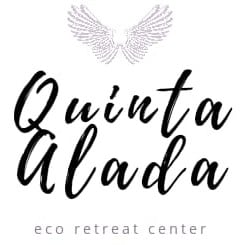 Global Ecovillage Network eco retreat center logo with wings.