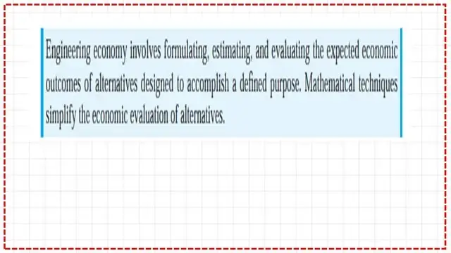 What is the engineering economy?