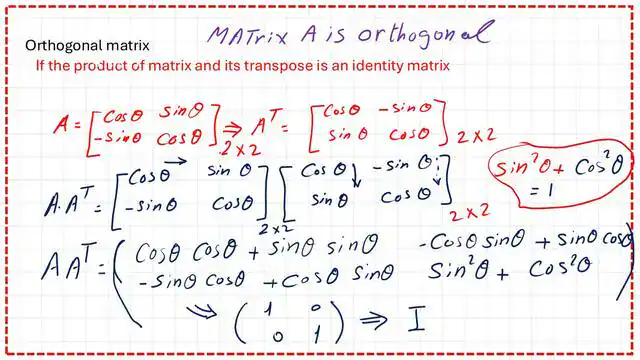 page-1-matrix-3 Matrix operations-part-1-Orthogonal matrix.
