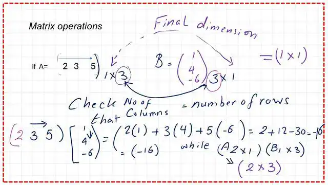 page-5-matrix-3 Multiplication of matrices
