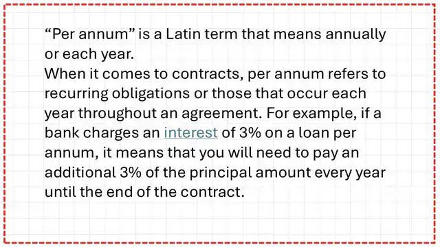 Page 5- post 10 economy What is per annum?