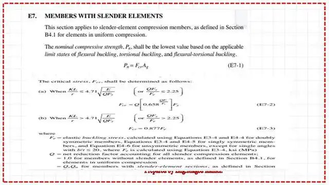 The related equations for critical stress