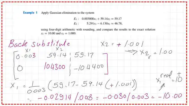 Post 13-04- Find- the- value- of x1 Find the value of x1 before partial pivoting