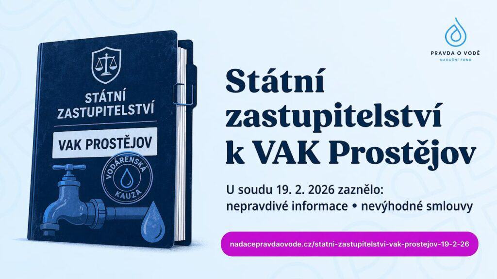 Státní zástupce u KS v&nbsp;Brně: akcionáři VAK Prostějov nebyli informováni pravdivě
