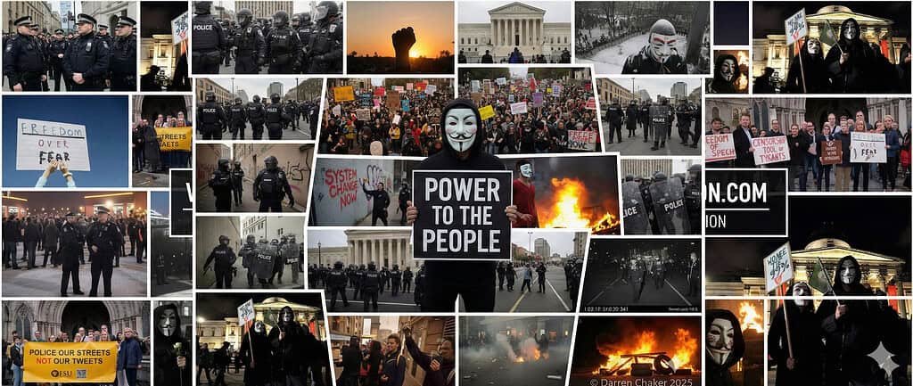 First Amendment Protest Against Viewpoint Discrimination Darren Chaker Darren Chaker | First Amendment Viewpoint Discrimination Darren Chaker Amicus Brief First Amendment Free Speech Protest Collage