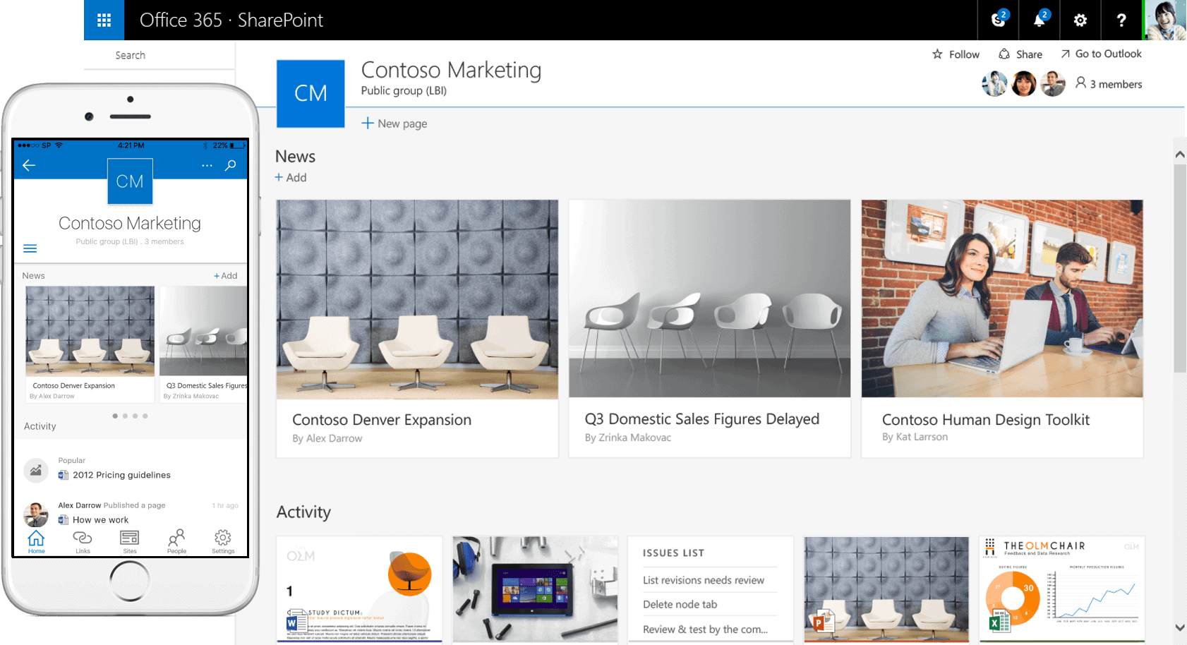 Sharepoint online multiplataforma Sharepoint online multiplataforma