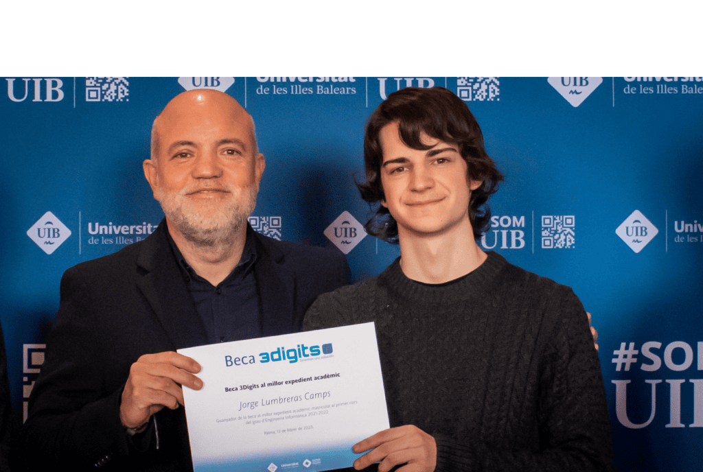 Entrega de las becas 3digits