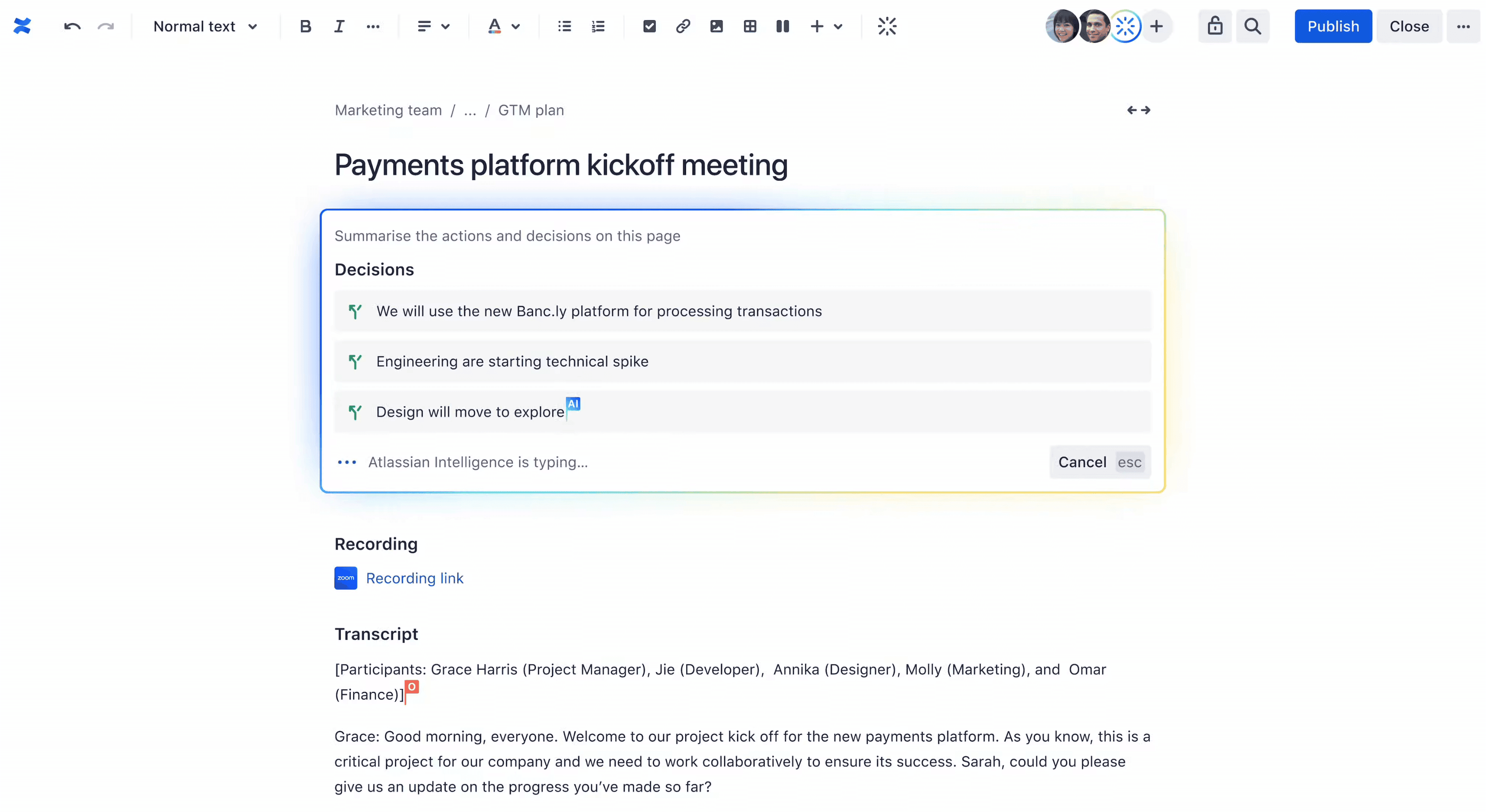 Atlassian intelligence, un aliado para tus usuarios de Jira Atlassian intelligence, un aliado para tus usuarios de Jira