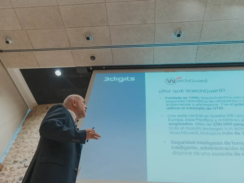 3digits reúne en Palma a Huawei y WatchGuard durante el desayuno tecnológico 2025