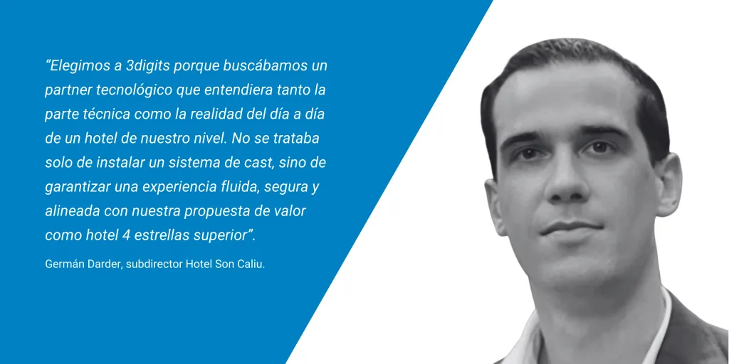 Confort, lujo y tecnología Son Caliu apuesta por 3digits para elevar la experiencia