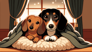 What calms dachshunds