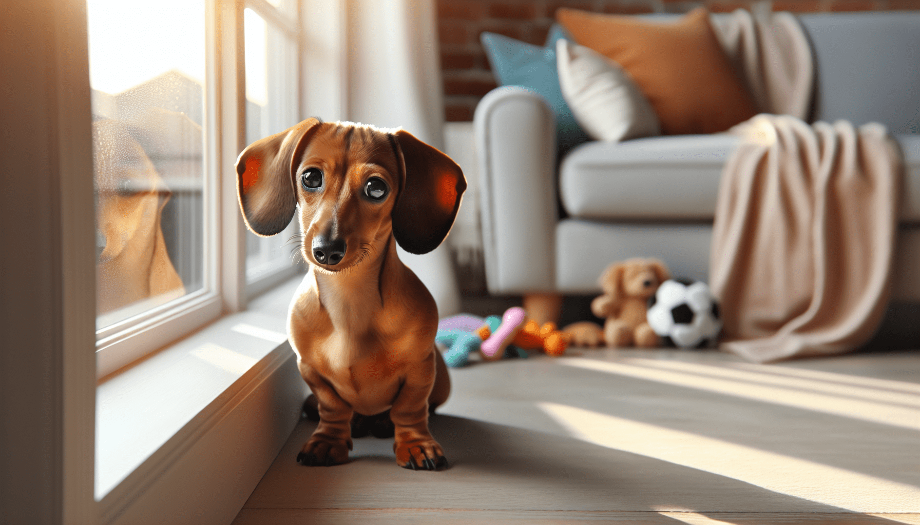 Can dachshunds be left alone all day