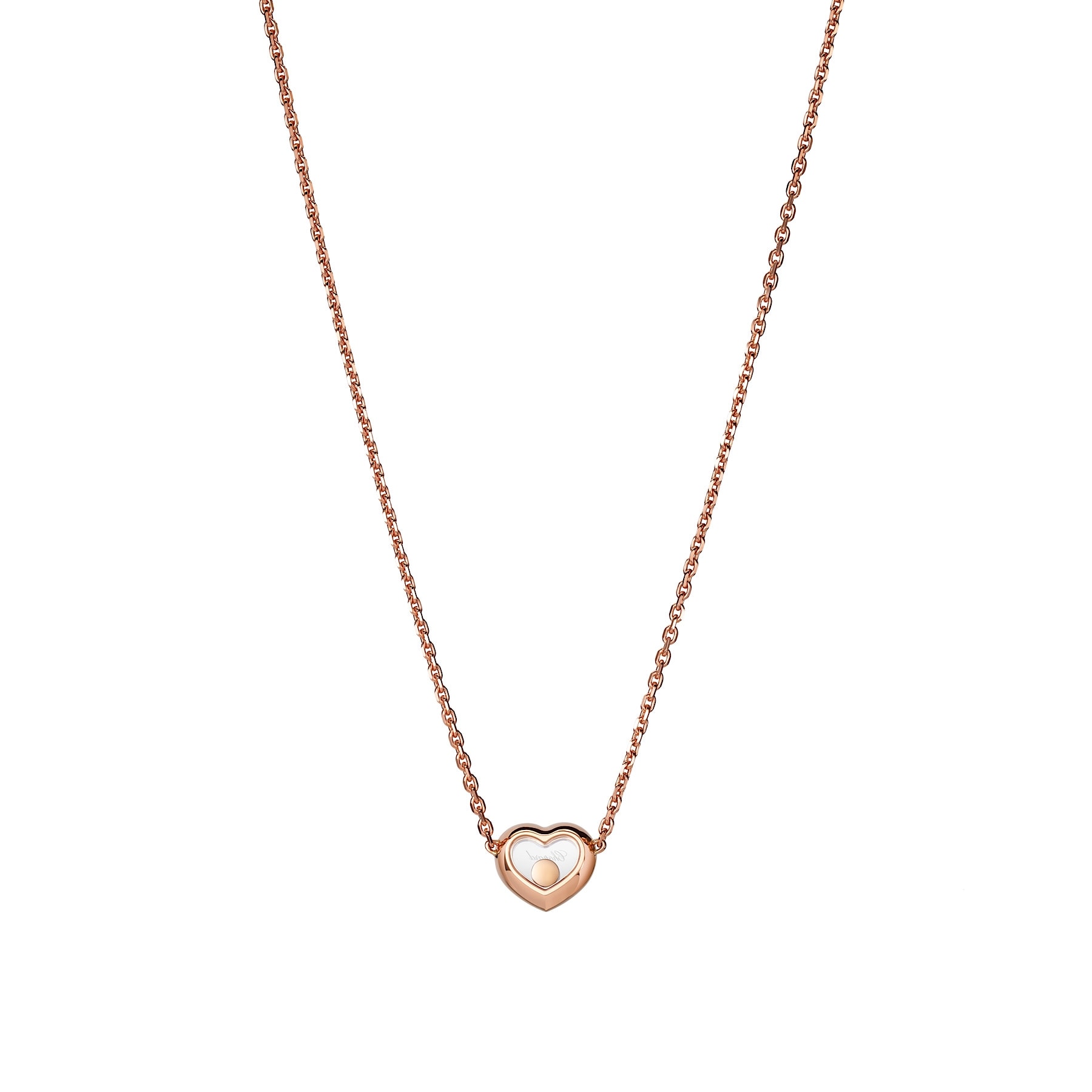 Schmuck: Chopard Happy Diamonds Kette Roségold 42 cm aus 750 Roségold von CHOPARD