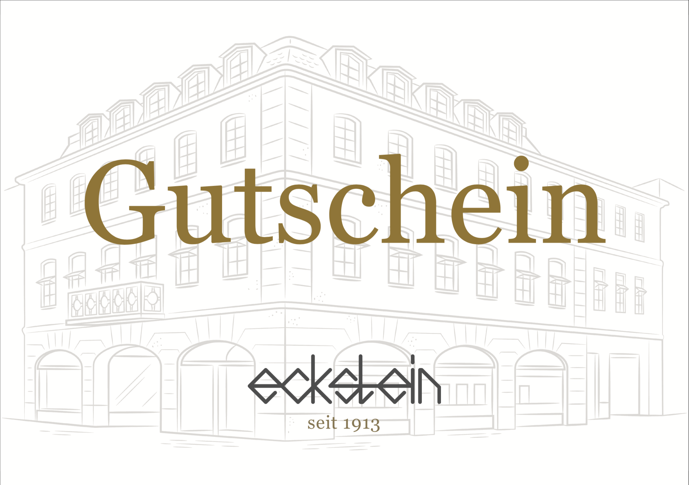 Gutscheine: Geschenkgutschein aus von