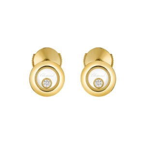 Schmuck: Chopard Happy Diamonds Icons Ohrringe Gelbgold mit Brillant aus 750 Gelbgold von CHOPARD