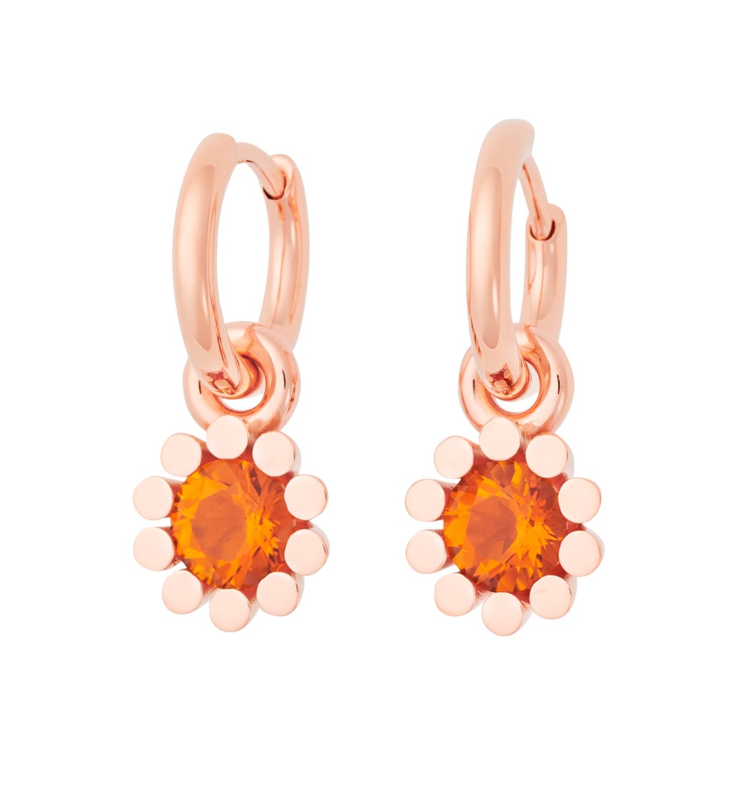 Schmuck: Bron Sprite Farbstein Einhänger Roségold aus 750 Roségold von Bron