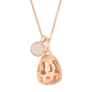 Schmuck: Bron Stardust Diamant Anhänger Roségold aus 750 Roségold von Bron
