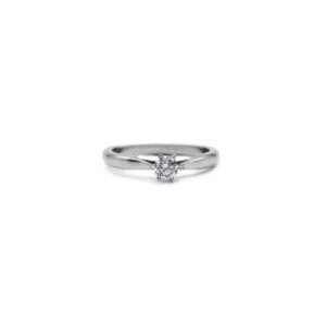 Schmuck: Soltaire Ring Platin aus 950 Platin von Hans D. Krieger